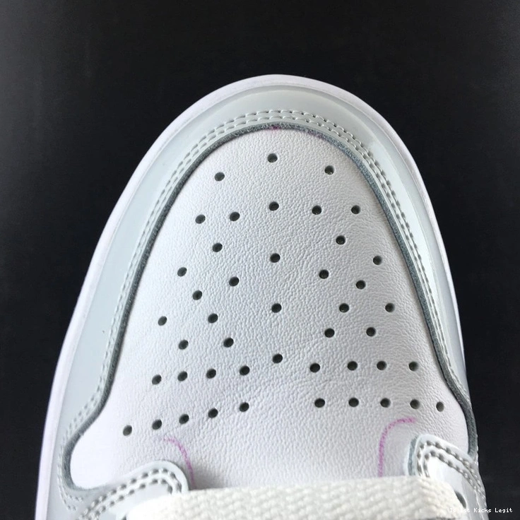 High Retro CK6637-104 Jordan 1  Racer White Zoom Blue 0923